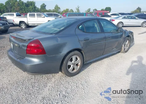 2005 Pontiac Grand Prix from USA, damaged, VIN 2G2WP522151277788